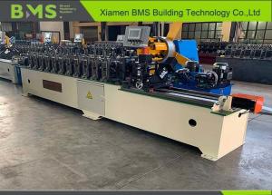  30-45m/min Metal Track Roll Forming Machine With European Design Manufactures