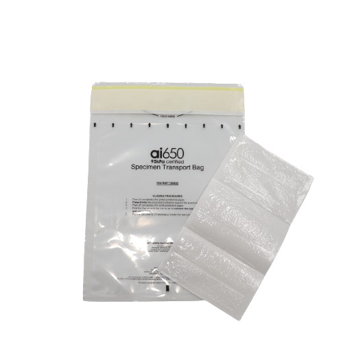  Lab LDPE Biohazard Zipper Autoclave Specimen Kangaroo Bag Medical Manufactures