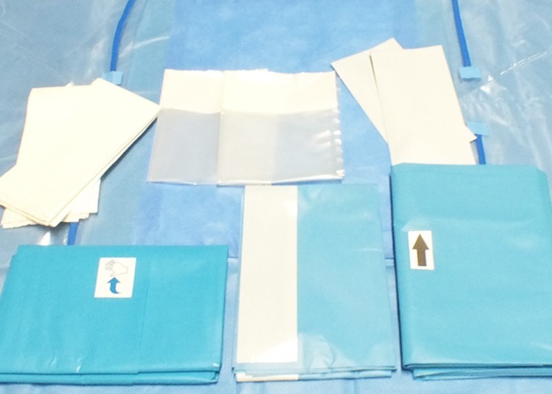 Quality Non Woven Custom Surgery Pack Disposable Medical Devices Sterile Packaging for sale