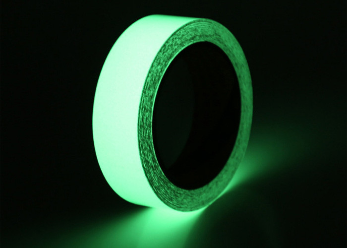  Home Decoration Glow In The Dark Floor Marking Tape 0.35mm Total Thickness Manufactures