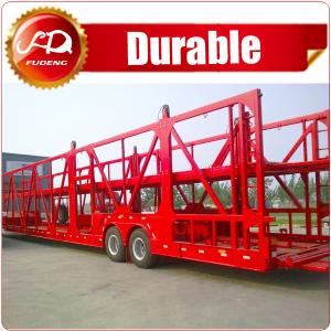  2axle heavy duty Hydraulic Car/ Vehicle folding car trailer for sale Manufactures