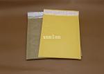  Brown / Yellow Kraft Paper Bubble Mailers Cushioned For Mailing IC Card Manufactures
