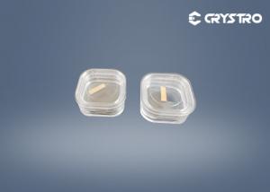  Gold Coated LiNbO3 Piezoelectric Crystals For Pockels Cell Manufactures