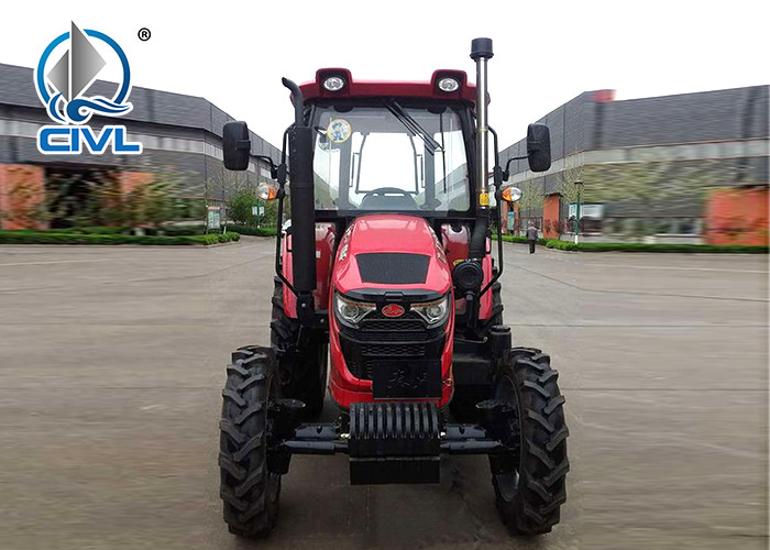 Quality CIVL 4X2 2WD Road Tractor with 22horsepower , Red 4 Wheel Drive Tractor for sale