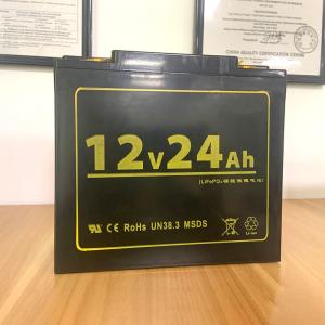  IP65 3000 Times 12v24ah Lifepo4 Lithium Battery FOBERRIA Manufactures