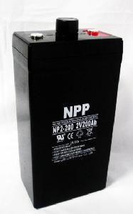  Valve Lead Acid Battery 2V200ah (NP2-200Ah) Manufactures