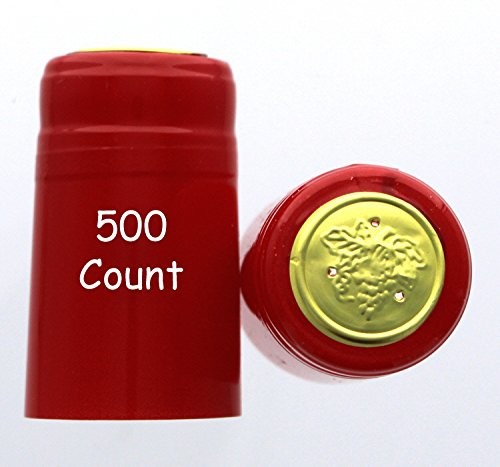  Matte Burgundy Personal Heat Shrink Capsules Non Toxic 60mic - 80mic Tickness Manufactures