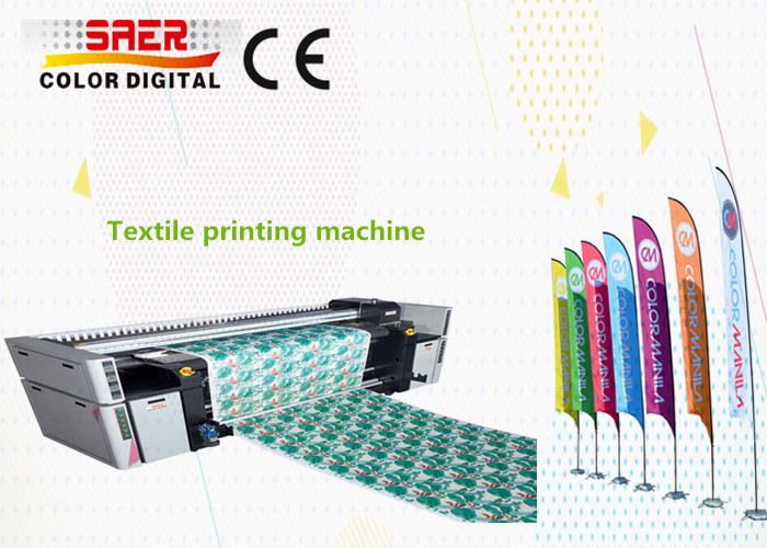  Printing Equipment Manufacture Printer with 4 Heads for Fabric Manufactures