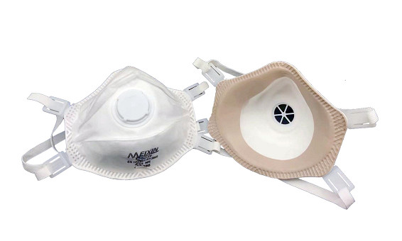  Non Irritating Carbon Respirator Mask Soft White Color CE Certification Manufactures