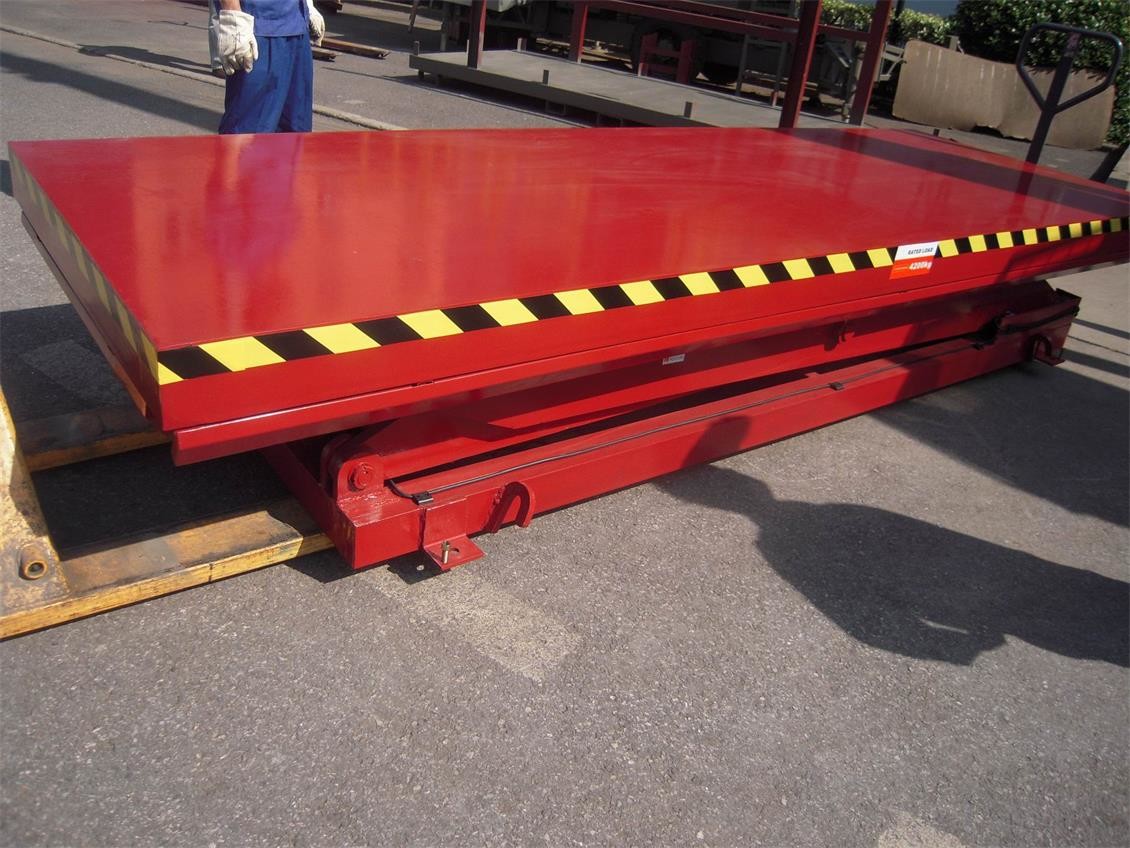  Stationary Aerial Scissor Working Platform 1150mm Lifting Height With Large Capacity Manufactures