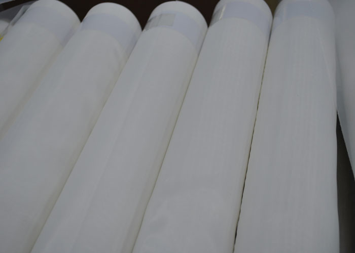 DPP 72T Polyester Screen Printing Mesh With White And Yellow For Textile Printing Manufactures