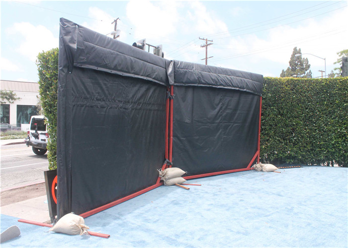  Temporary Noise Barriers 4 layer waterproof, Fireproof, Weather Resistant Noise Barriers Blanket Manufactures