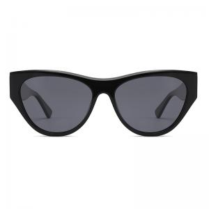  Fashion Women Black Cat Eye Handmade Acetate Sunglasses YDMB1020 Manufactures