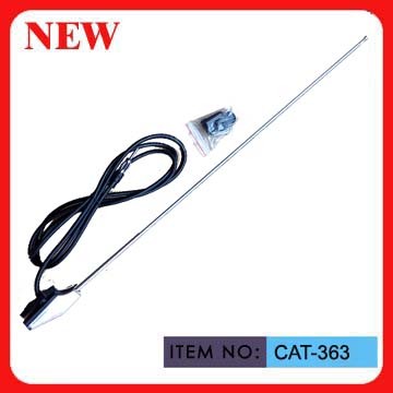 Natural Color Am Fm Car Radio Antenna M5 Tapping Screw 3 Section 48 Cable Length