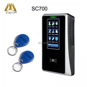 Zk Hot Sale SC700 Touch Screen RFID Time & Attendance Terminal And Access Control System Manufactures