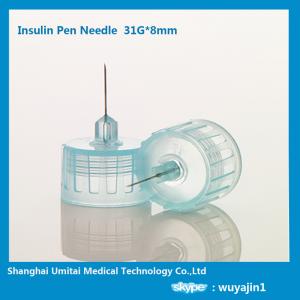  31G*8mm Diabetic Insulin Pen Needles For Novolog Flexpen OEM / ODM Available  Manufactures