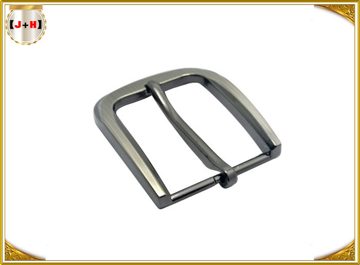  35MM Pearl Nickel Brushed Custom Metal Die Casting Belt Buckle For Men's Belt Manufactures