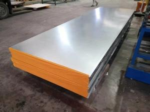 A1 Zinc Steel Rock Wool Sandwich Panel Insulated For Oven Manufactures