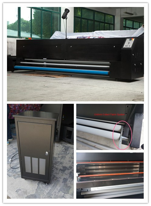  Roll To Roll Type Digital Sublimation Heater With Filter 2200mm Working Width Manufactures