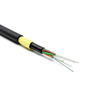 Outdoor Loose Tube ADSS Fiber Optical Cable 6 Core All Dielectric Self Supporting Manufactures
