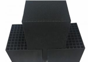  64365 11 3 Honeycomb Activated Carbon 100X100X50mm Bulk Density 0.35-0.6g/Cm3 Manufactures