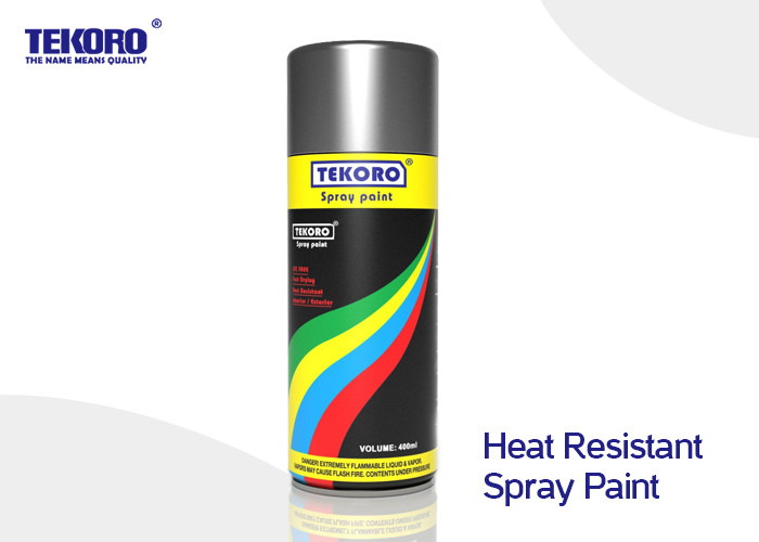  Fast Drying High Heat Spray Paint / High Temp Aerosol Paint For Automotive Or Stove Manufactures