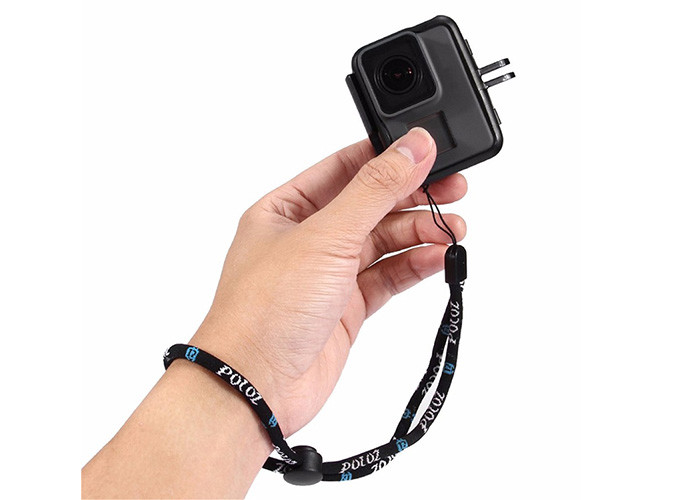  Black Nylon Adjustable Logo Printed Lanyards Lanyard Rope Cord For Camera Holder Manufactures