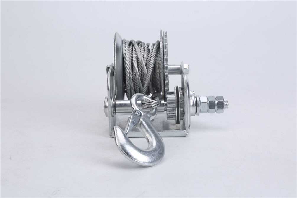  600lbs  Heavy Duty Steel Cable Manual Crank Winch For Boat ATV Manufactures