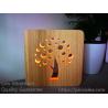 Buy cheap Pet Funeral Aftercare Supplies Innovative Memorial Gifts Tree of Life Wood Light from wholesalers