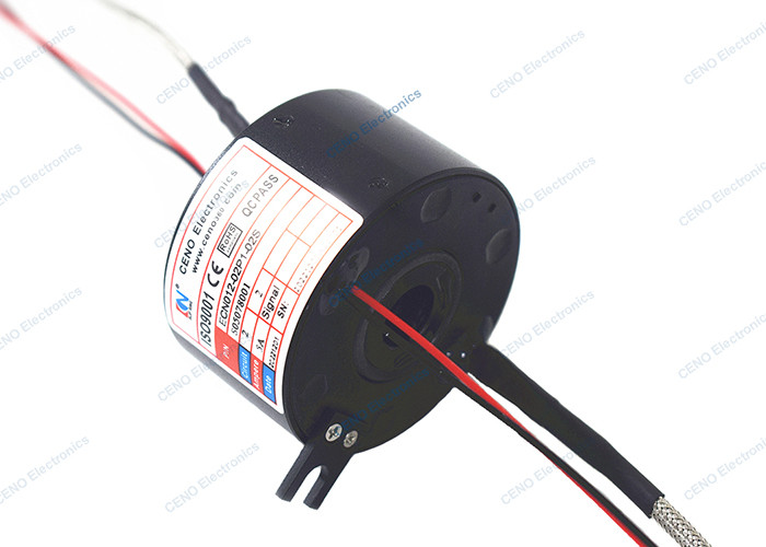  K Therm Couple Signal Slip Ring With Inner Diameter 12mm For Industry Manufactures