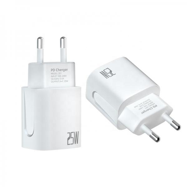 EU AU US UK Charger Plug Usbc 25W PD Wall Type-C Fast Charging Adapter iPhone 12 Samsung Charger 25w