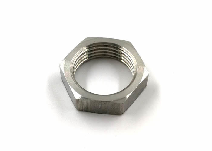  Thin Stainless Steel Hex Nut M20 Galvanized Surface Finish High Accuracy Manufactures