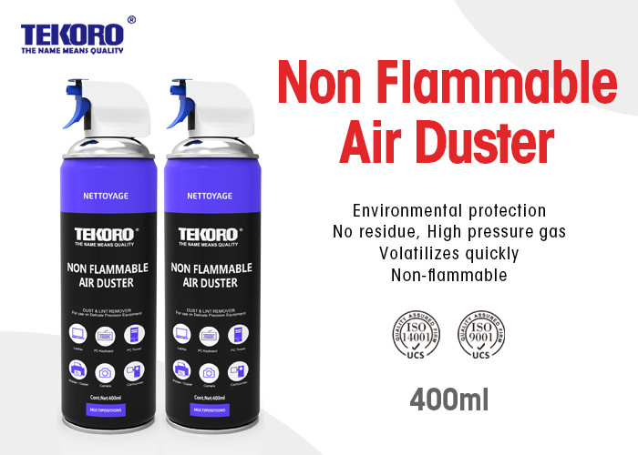  Non Flammable Air Duster , Non - Corrosive Aerosol Electronics Cleaner Leaves No Residue Manufactures
