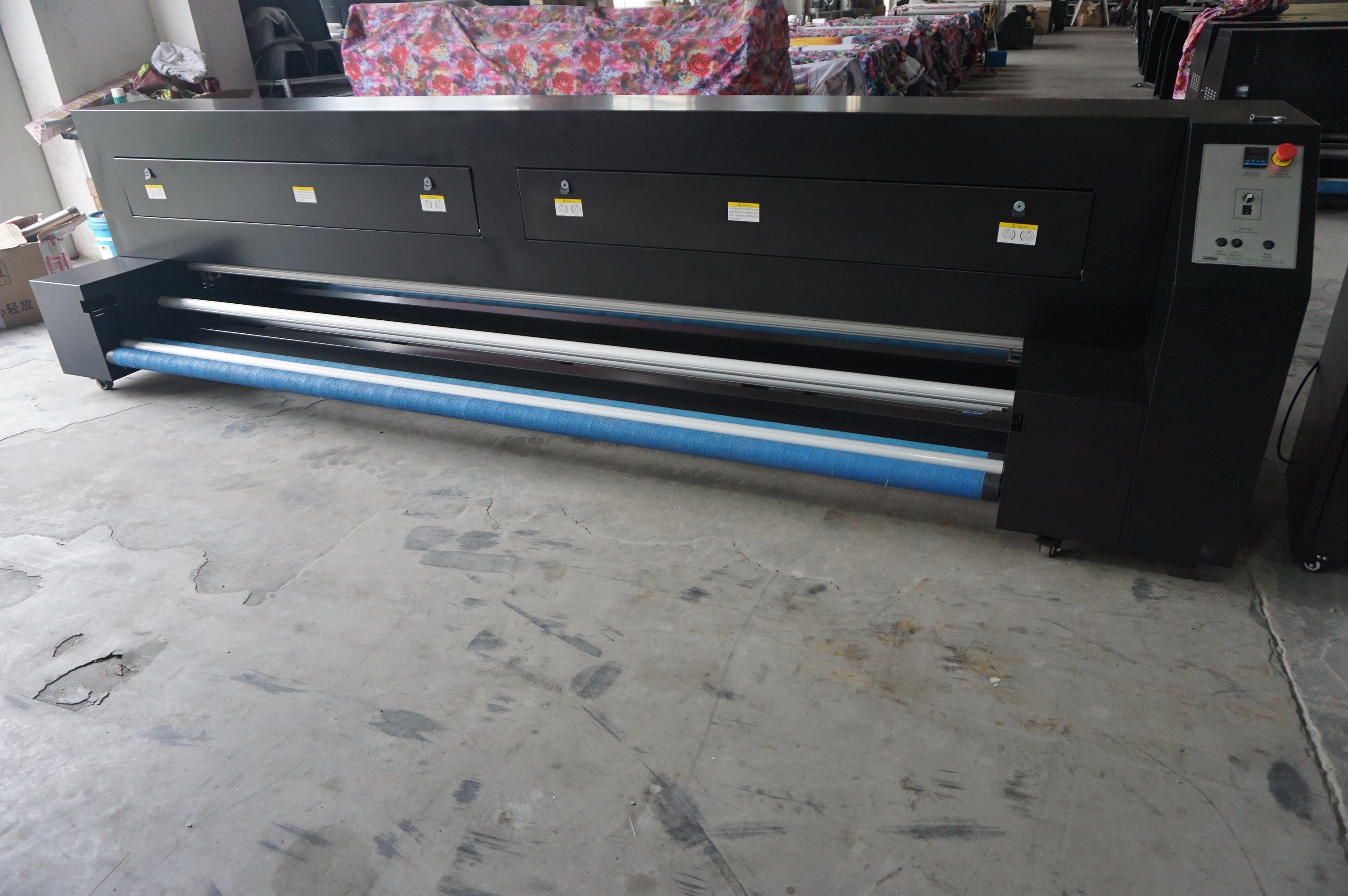  Roll To Roll Dye Sublimation Machine Digital Textile Heater Intelligent PID Temperature Control Manufactures