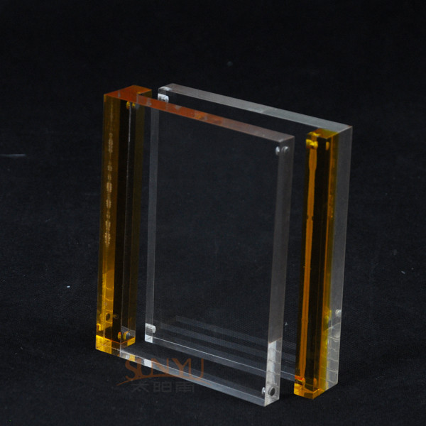 Custom Size Picture Frames Clear Surface PMMA For Photo Display Manufactures