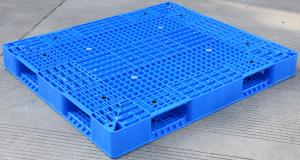  Eco Friendly HDPE Plastic Pallets / Stackable Plastic Pallets With Reinforced Rims Manufactures