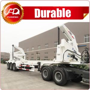  3 Axle 40 ft XCMG brand Container Self Loading Container Truck, 20 ft Skeleton Container Side Lift Manufactures