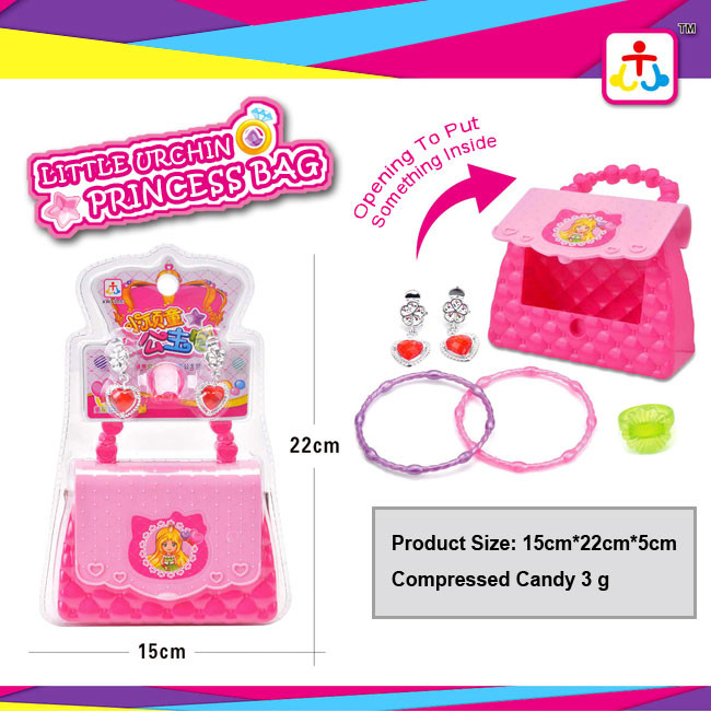  Princess bag with press candy 3g for girls Manufactures