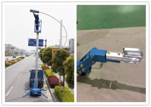  6 Meter Vertical One Man Lift Trailer Type Hydraulic Aerial Work Platform Manufactures