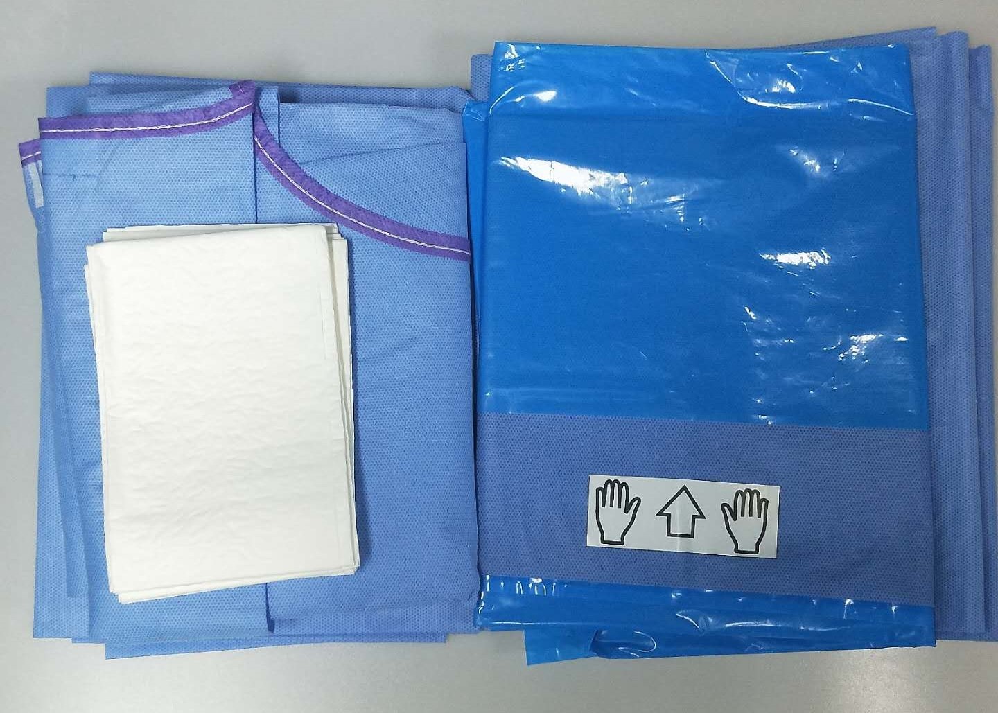  Sterile Surgical Bag In Operating Room Birth Delivery Table Drape Included Manufactures