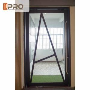  Floor Spring Aluminum Pivot Doors For Interior House Customized Size Manufactures