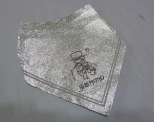  Silver Self Adhesive Removing Beer Bottle Labels Aluminum Foil Heat Resistant Manufactures