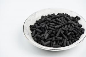  Sulfur Compounds Removal Commercial Activated Carbon , 3mm 0.2~0.5% Silver Impregnated Carbon Manufactures