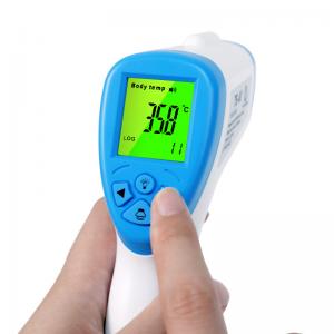  LCD Electronic Digital Thermometer , Non Contact Digital Thermometer 1-15cm Distance Manufactures