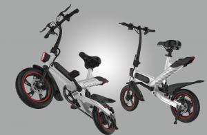  Electric Compact Folding Bike , Lightweight Fold Up Cycles Eco - Friendly Manufactures