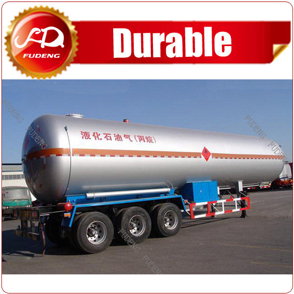  Factory Make 2 axles LPG trailer ASME standard 40 CBM LPG tank trailer low price used LPG tank trailer Manufactures