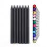 Buy cheap Premium Quality 7 Inch Round Hexagonal Shape Custom Logo Black Wood Pencil hb from wholesalers