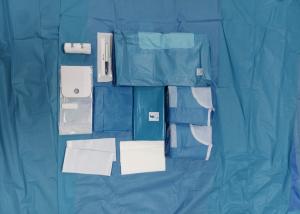  Healthcare Surgical Procedure Packs , Knee Arthroscopy Disposable Patient Drapes Manufactures