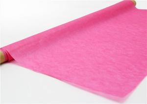  Plain Colours Waxed Florist Tissue Paper / Florist Wrap Roll Resists Absorbing Moisture Manufactures