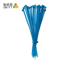  Nylon Plastic Zip Ties U4820L Flammability No Tilt Angle With High Tensile Strength Manufactures